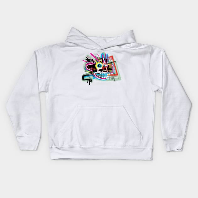 Expressionism 1 Kids Hoodie by Sauher